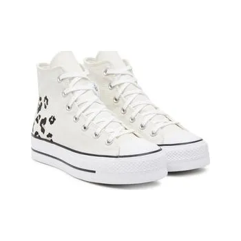 Dámská obuv Plátěnky Converse Chuck Taylor All Star Lift Platform A14936C Écru 37_5