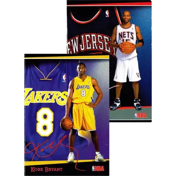 Majewski Unipap sešit A5/60l čistý NBA /10/ ,balení 10 ks 562476