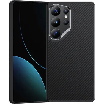 Pouzdro na mobilní telefon Zadní kryt Benks Magnetic Armor Pro Kevlar 600D (A045) pro Samsung Galaxy S25 Ultra black