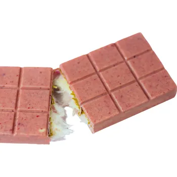 Čokoláda Zafir Angel Hair dubajská Bílá jahodová čokoláda FLUFFY CLOUDS - česká výroba