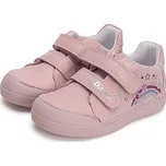DDSTEP dívčí tenisky S068-51865M baby pink-blikající 25