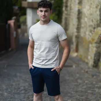 Pánské kalhoty TERMOVEL Pánské kraťasy MILO tmavomodré VELIKOST: XL