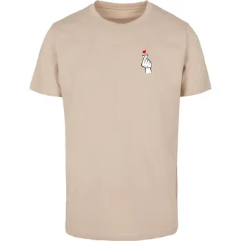 Pánské tričko Love Sign Tee 2.0 - sand 5XL