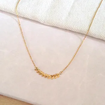 Náhrdelník Flamenco Mystique Jemný zlatý náhrdelník N582Z