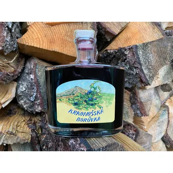 Likér Podorlická sodovkárna s.r.o. Krkonošská Borůvka likér - 0,5 l