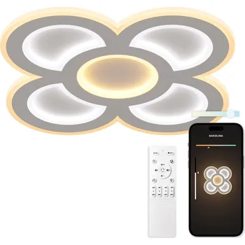 Ksix Barcelona stropní svítidlo SmartLED, 40cm, 90W, 11.387 lm, 90 W, CCT, bílé BXPLAFLED08
