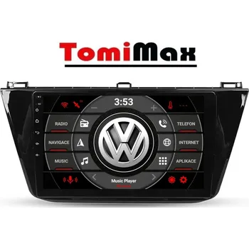 Autorádio TomiMax !!!AKCE!!! 4G+64 VW Tiguan 2016 Android 14 autorádio s WIFI, GPS, USB, BT HW výbava: 8 Core 4GB+64GB PX HIGH - Model auta: VW Tiguan od 2016, Velikost obrazovky: Dotyková obrazovka: 10,1"