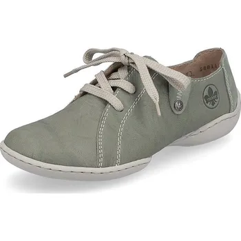 Dámské polobotky RIEKER dámské polobotky 58811-52 zelené 36