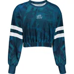 Dámská funkční cropped mikina premium ALTISPORT VOJ/ALW096MI08 PETROLEJOVÁ XXXL