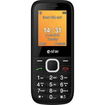 Mobilní telefon OSTATNÍ Mobilní telefon eSTAR X18, CZ lokalizace, stříbrný