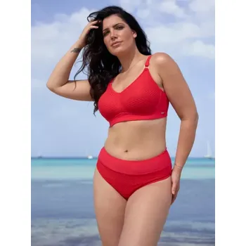 Dámské plavky 812656 - dámské plavky Timo, 75 C, malinová