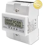 *Qoltec 50992 Třífázový elektronický elektroměr Qoltec | Měřič spotřeby energie na DIN lištu | 400V | 100A | LCD | 4P (Elektronický měřič spotřeby energie pro montáž na lištu DIN 35 slouží k průběžnému sledování úrovně spotřeby elektřiny třífázovými)