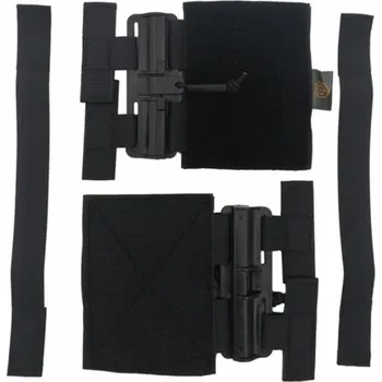 QR spona Conquer pro taktickou vestu - 2ks, černá, CONQUER Tactical Gear