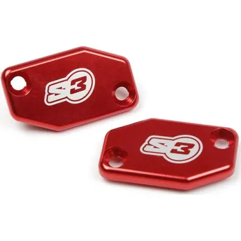 Nářadí na motocykly S3 Kryt hlavního spojkového válce červený Braktec MC-788-R