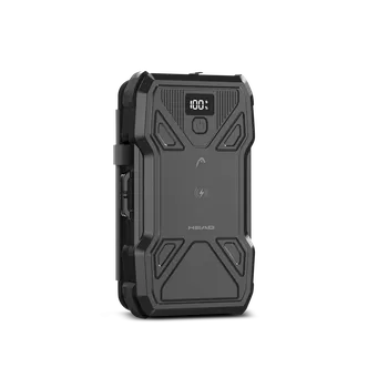 Powerbanka HEAD-electronics HEAD solární powerbanka, 10 000mAh, 22.5W, PD, černá