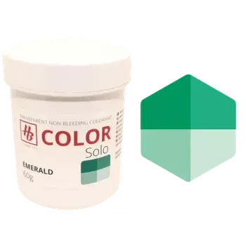 Koupelová kosmetika Barva do mýdla nemigrující 60g SMARAGDOVÁ (HB Color Solo Emerald)