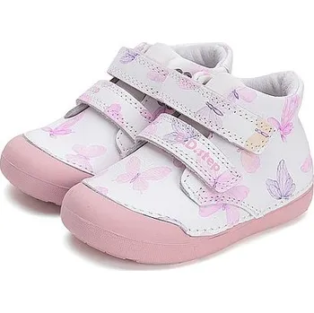 Dětská treková obuv DDstep Kožené boty D.D.step S066-51151 White Velikost: 24