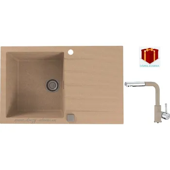 Kuchyňský dřez SET ALVEUS CADIT 20/55 + BATERIE SIROS 55