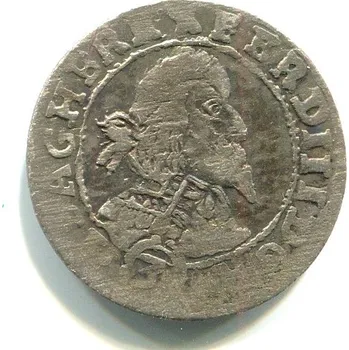 Ferdinand III. 3 Kreuzer 1639 / O. Olomouc. Ag.