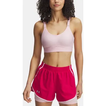 Podprsenka Dámská podprsenka Under Armour UA Infinity Mid 2.0 B 1384123-647 Růžová XS A-C