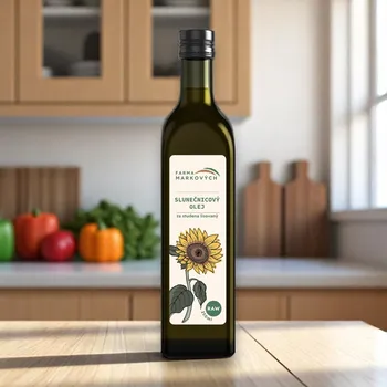 Rostlinný olej Farma Markových Slunečnicový olej Obsah: 250 ml
