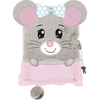 Dětské zboží Památník/zápisník s visacím zámkem A5/96 listů, MYŠKA