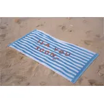 LITTLE DUTCH plážová osuška 120X60 CM OCEAN SEA LIFE BLUE K VODĚ