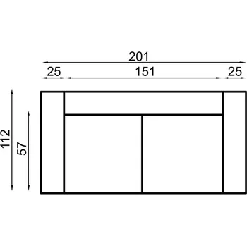 Pohovka Pohovka Bazalt 3/2B