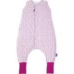 Kaarsgaren Letní spací pytel s nožičkami 90 cm bambus růžový zajíc