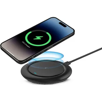 Ksix bezdrátová nabíječka 15W, Fast Charge, Qi, s kabelem USB-C na USB-C BXCQI1501N