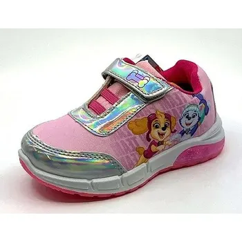 Dívčí tenisky Tlapková patrola dívčí tenisky PW011035/716 růžové-blikající 29
