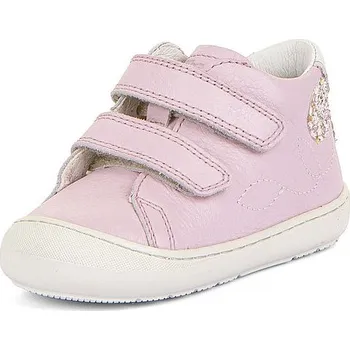 Dívčí tenisky FRODDO dívčí kotníková obuv OLLIE FLOWER G2130343-6A bílá/růžová 26
