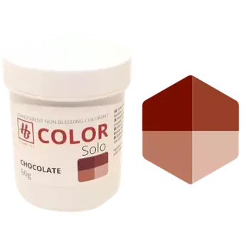 Mýdlo Barva do mýdla nemigrující 60g HNĚDÁ (HB Color Solo Chocolate)