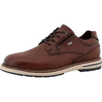 Pánské polobotky TOM TAILOR pánské polobotky 8480070005 cognac TEX 41