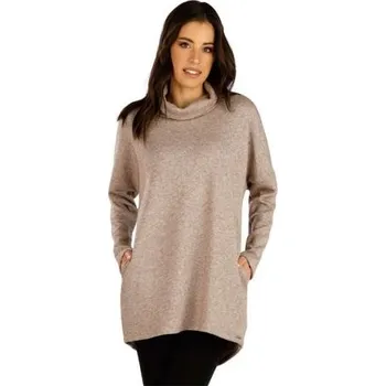 Dámská tunika Dámská tunika s dlouhým rukávem Litex 7E049 růžové melé M