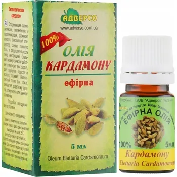 Adverso Kardamomový olej, 100% přírodní 5 ml