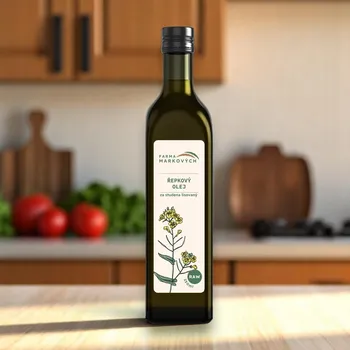 Rostlinný olej Farma Markových Řepkový olej Obsah: 500 ml