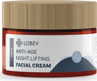 Lobey Anti-Age Night Lifting Facial Cream 50ml - Noční vyhlazující krém