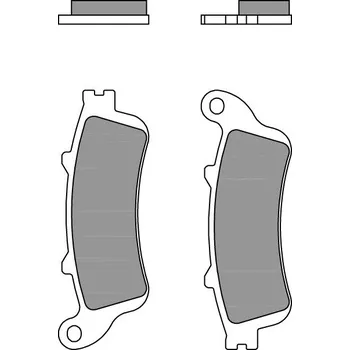 Brzdová destička Brzdové destičky BREMBO 07HO52SP