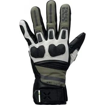Moto rukavice Rukavice iXS X42062-379-S MONTEVIDEO-SHORT-ST X42062 black-olive-light grey S