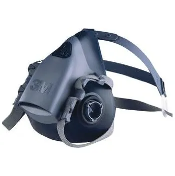 Plynová maska 3M polomaska 7502 medium ze silikonu pro lakýrnické práce (10 ks)