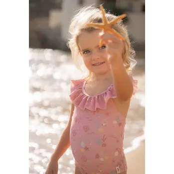 Kojenecké plavky LITTLE DUTCH plavky OCEAN TREASURES Velikost: 74/80 UPF 50+