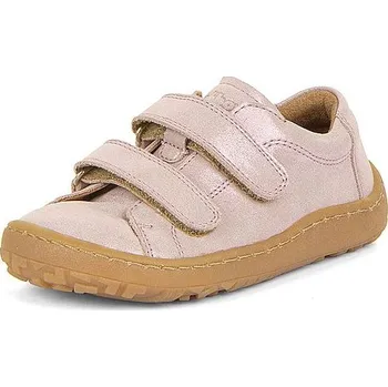 Dívčí tenisky FRODDO dívčí tenisky D-VECLRO BAREFOOT G3130240-10 růžová s leskem 27