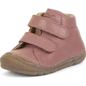 Dětská treková obuv FRODDO dívčí kotníková obuv PAIX VELCRO G2130332-8 tmavě růžová 23