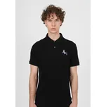 Pánské tričko John Frank JFTPOLO15-Tiger Černá, M