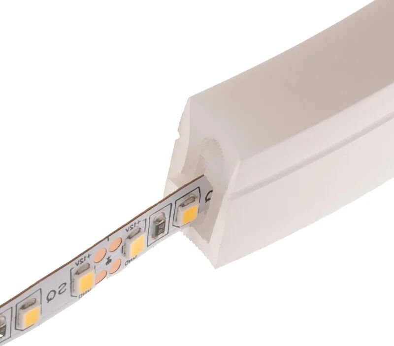 Silikonový profil lišta pro LED pásky hranatý S3 - T-LED - 117002 - 117002