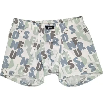 Chlapecké spodní prádlo Chlapecké boxerky Pleas | 182843-192| Bílá s potiskem Velikost: 152