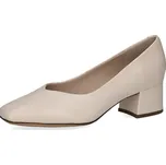 CAPRICE dámské kožené lodičky 9-22315-42-140 krémové 36