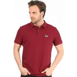 Pánské polo tričko John Frank JFTPOLO10 Bordó, M