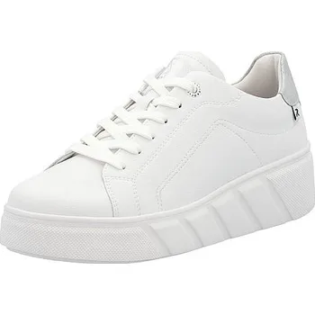 Dámské tenisky RIEKER dámské kožené tenisky W2601-80 bílé 42